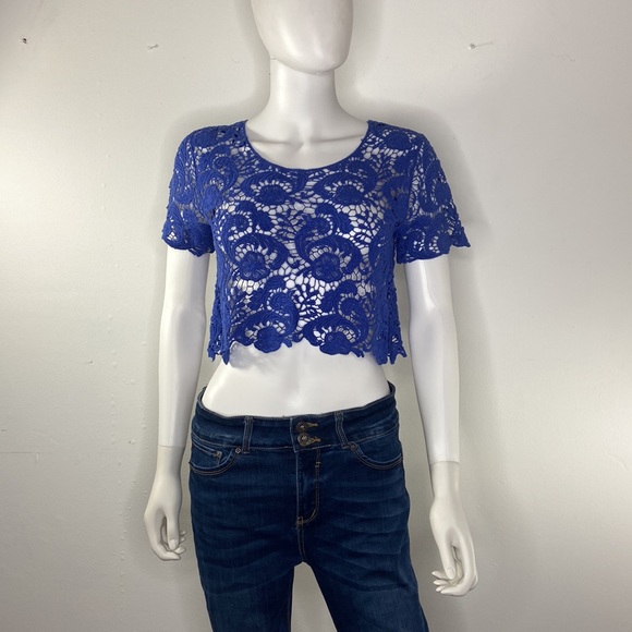 Say What? women’s EUC crop top‎ - Picture 2 of 15